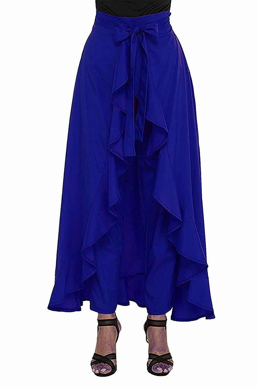 ruffle palazzo skirt with top